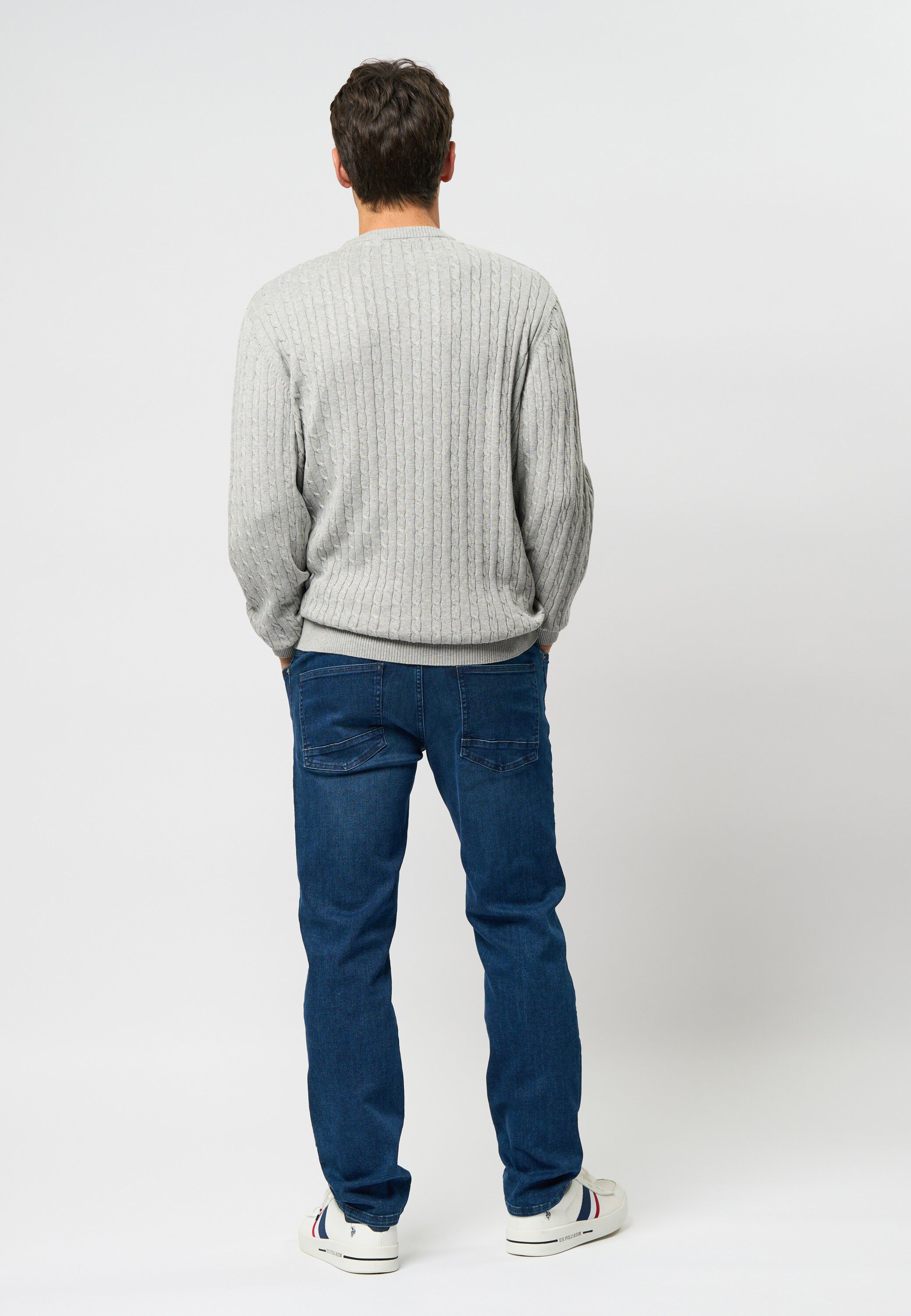 MADS REG COT USPA M KNIT