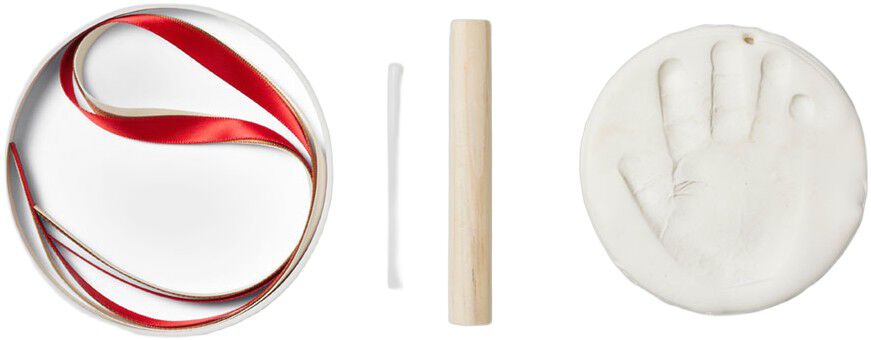 H&aring;nd og fodaftryk - Ler oph&aelig;ng