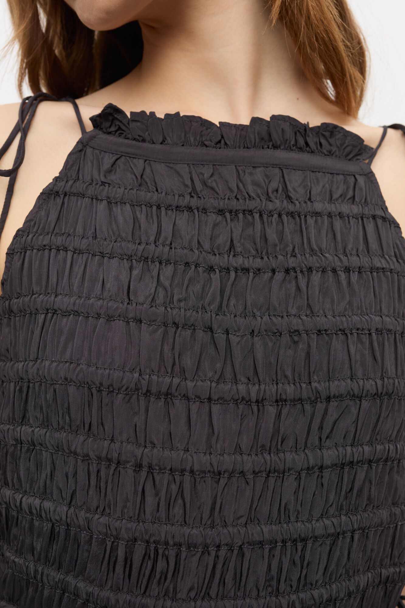 Viscose Habotai Maxi Smock Slip Dre