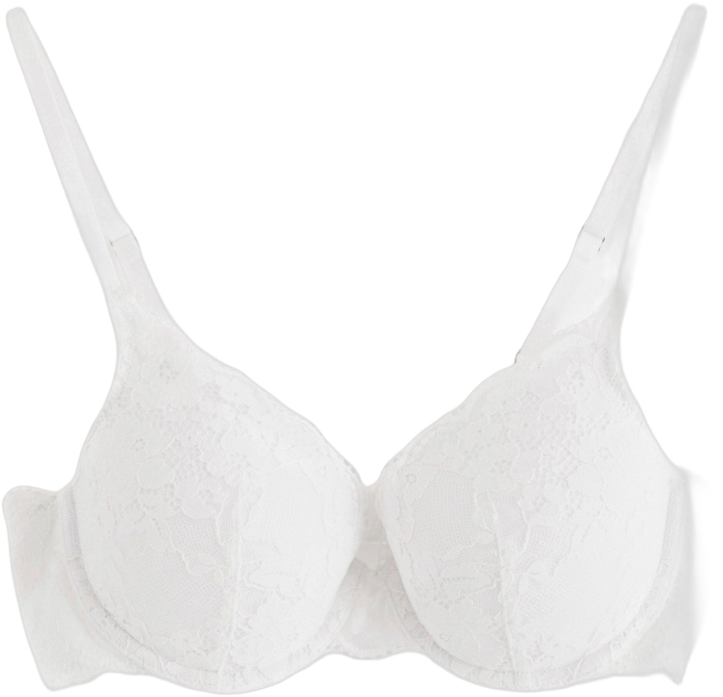 Lilja t-shirt-bh med blonder