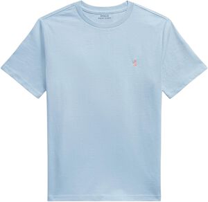 Cotton Jersey Crewneck Tee Teens