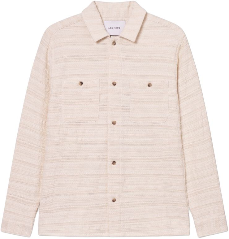 Jonas Structured Stripe Overshirt