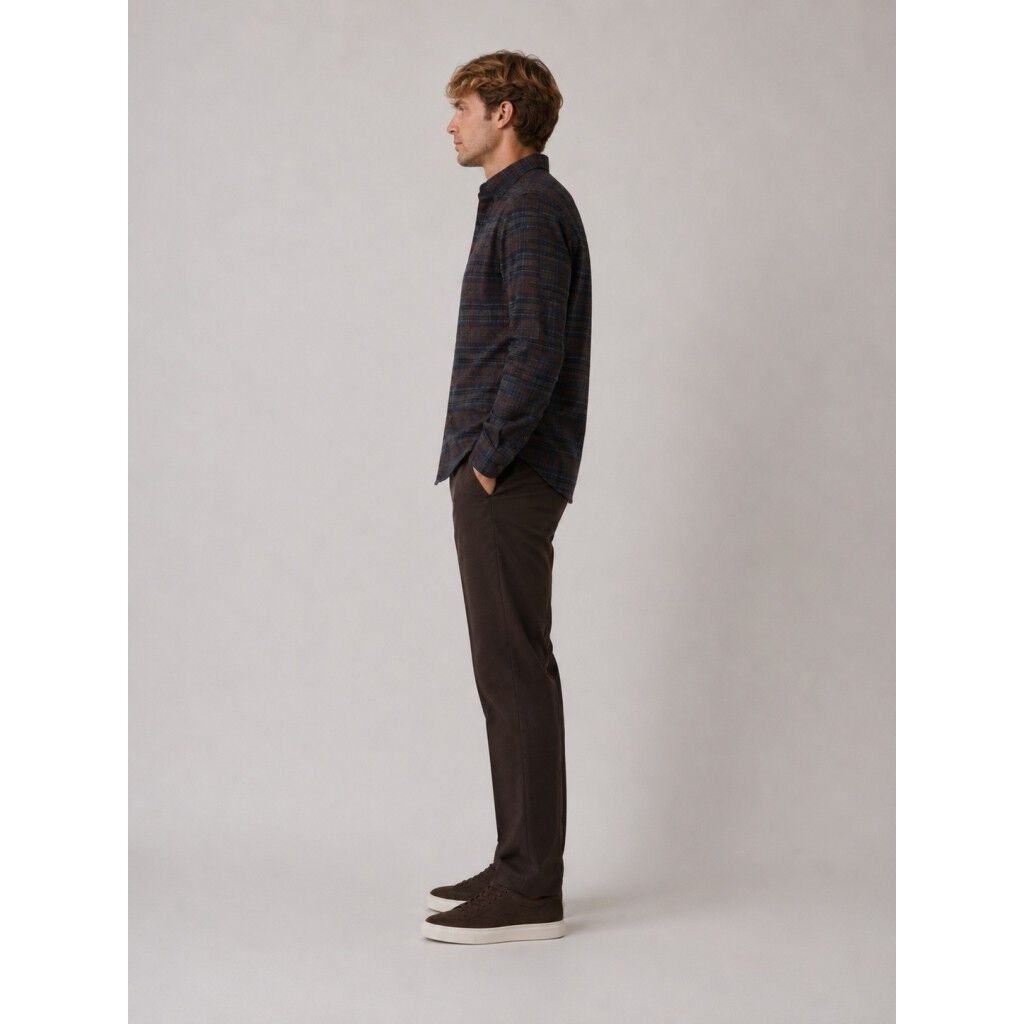 Eske checked flannel shirt