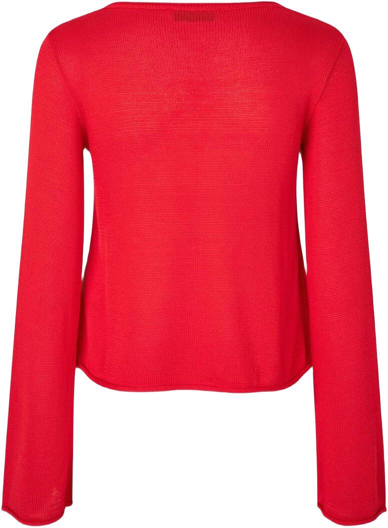 IvonneMD flared o-neck