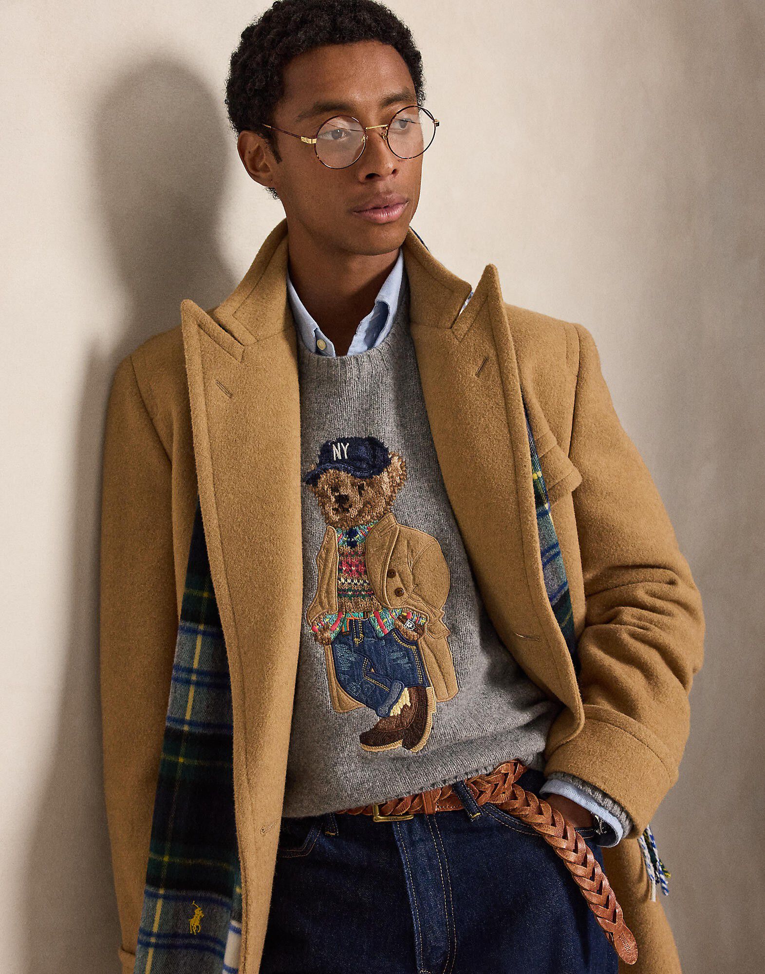 WOOL BLEND-SWEATER-PULLOVER