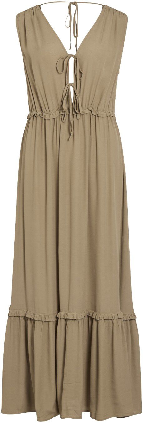 ROUNOLAN S/L MAXI DRESS