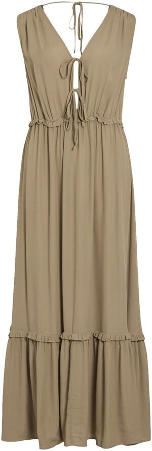 ROUNOLAN S/L MAXI DRESS