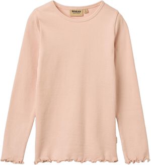 Lang&aelig;rmet Rib T-shirt Ida