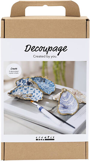 DIY Kit Decoupage, Østersskaller