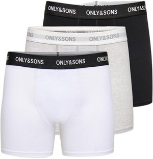 ONSBASIC SOLID BOXER 3PACK NOOS