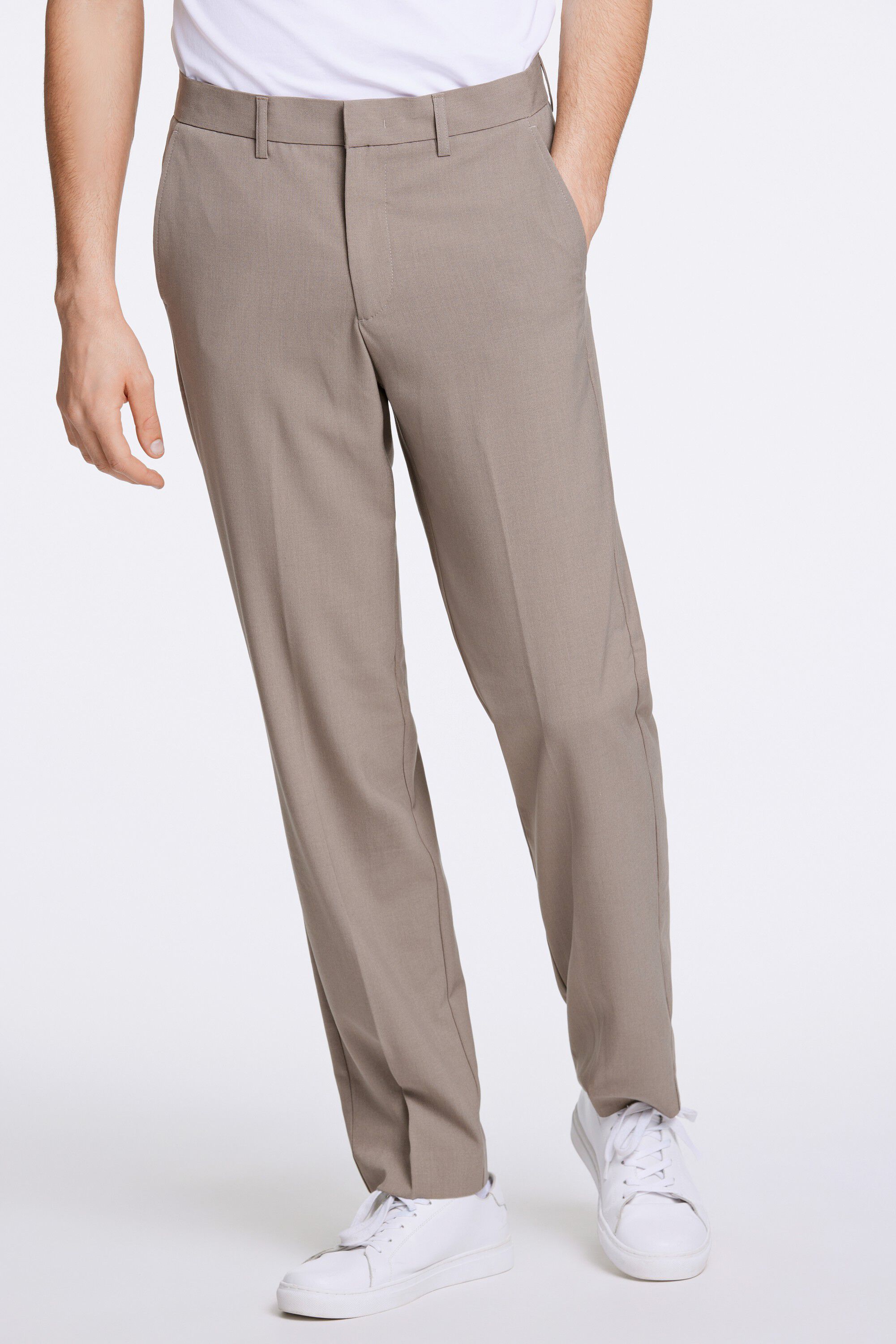 Relaxed fit formal pants