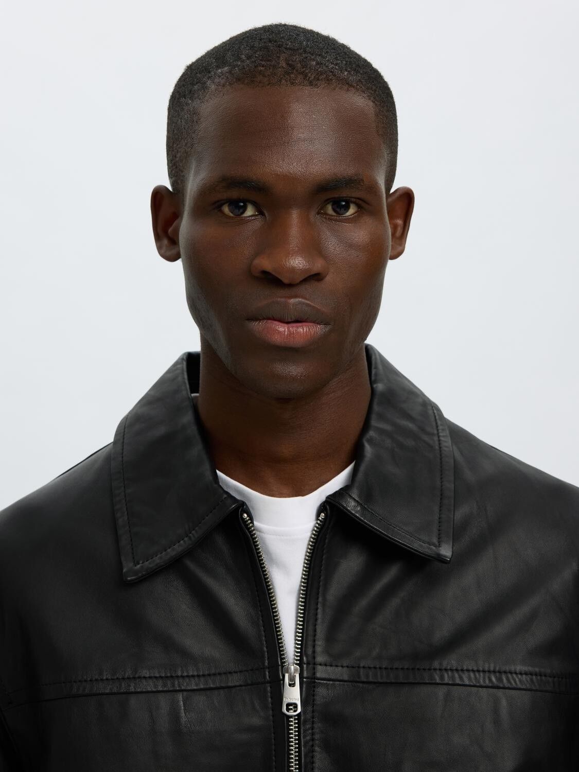 Slmlucas Leather Blouson #S