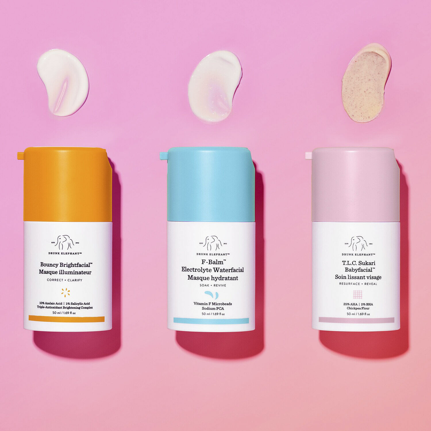 Bouncy Brightfacial - Clarifying face mask