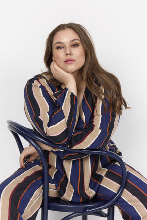 Curvy WA-JOSEPHINE 1 Bluse Sort