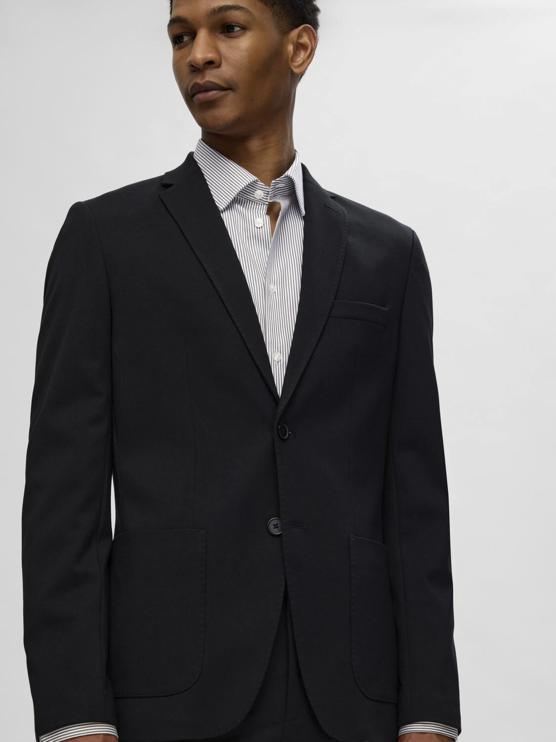 SLHSLIM-PERFORMANCE SHIRT LS NOOS