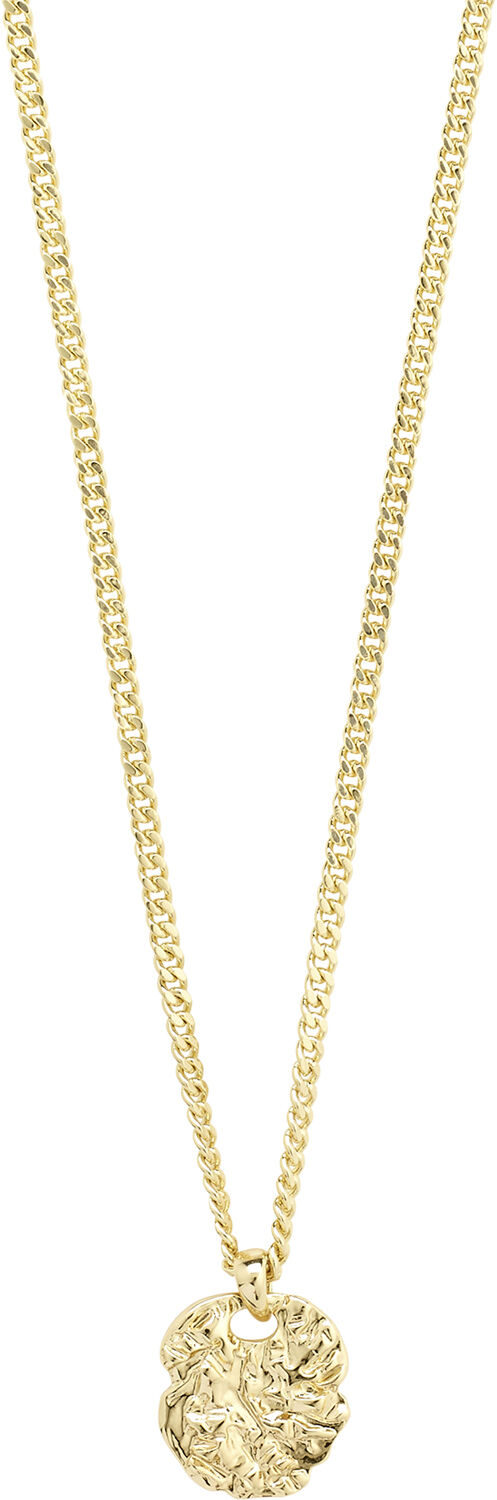 SCOTTIE recycled coin necklace gold-plated