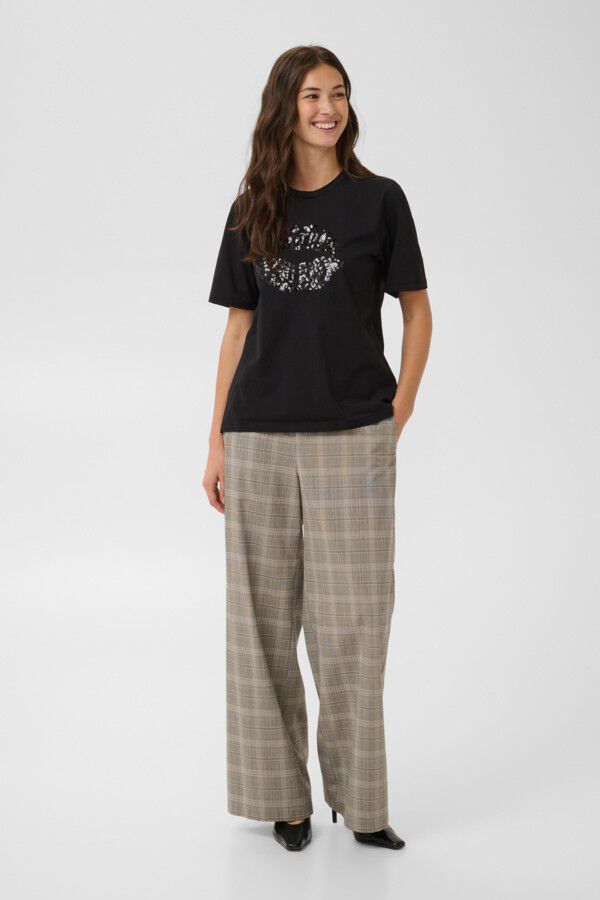 CUBREE GITH SEQUIN T-SHIRT