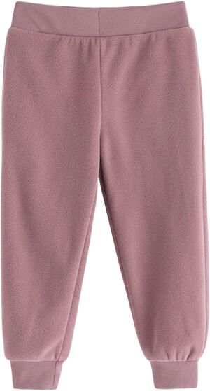 Mjuka mjukisbyxor i fleece som ger