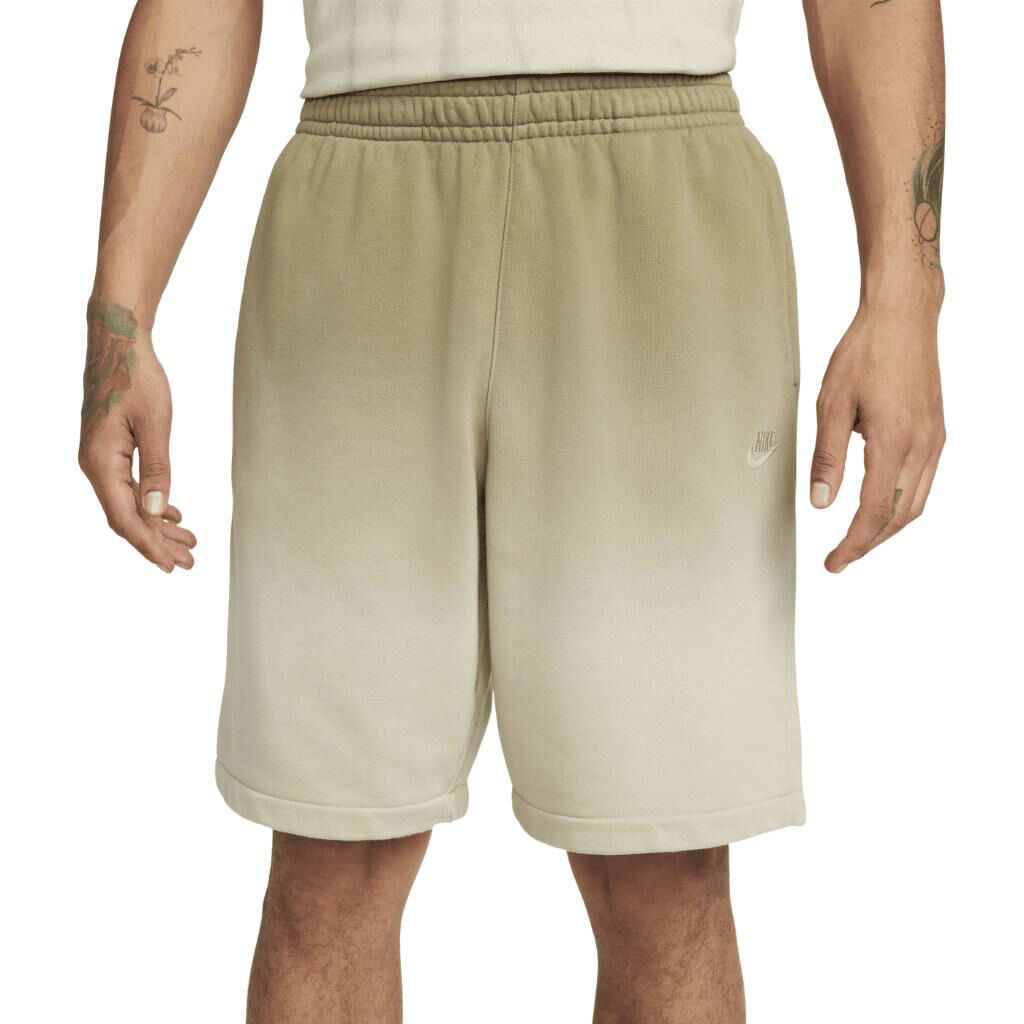 sportswear french terry dip dyed shorts