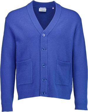 Lambswool button cardigan