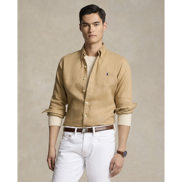 Slim Fit Linen Shirt