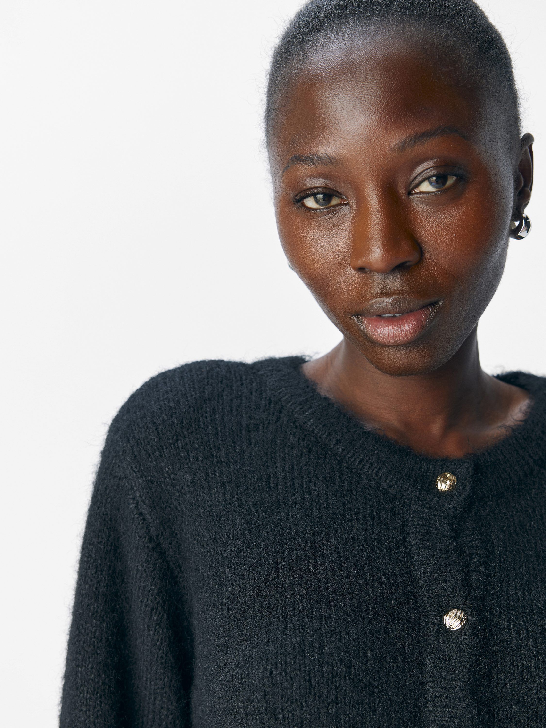 OBJSAGGIA RE L/S KNIT CARDIGAN NOOS