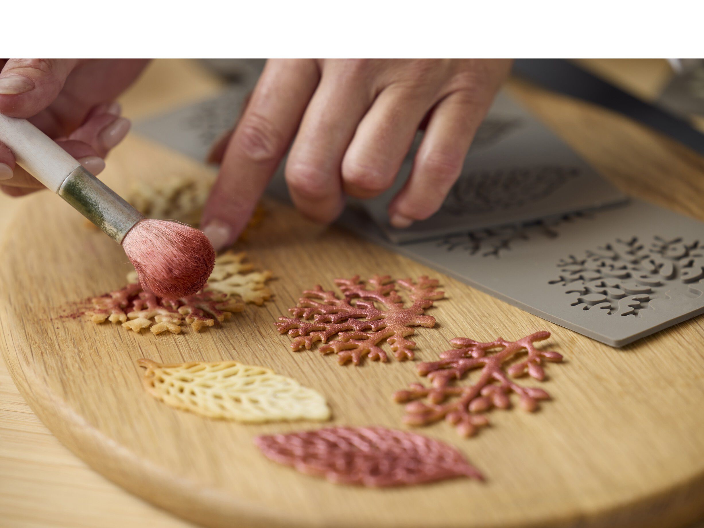 Tuileform Blad Latte Silikone