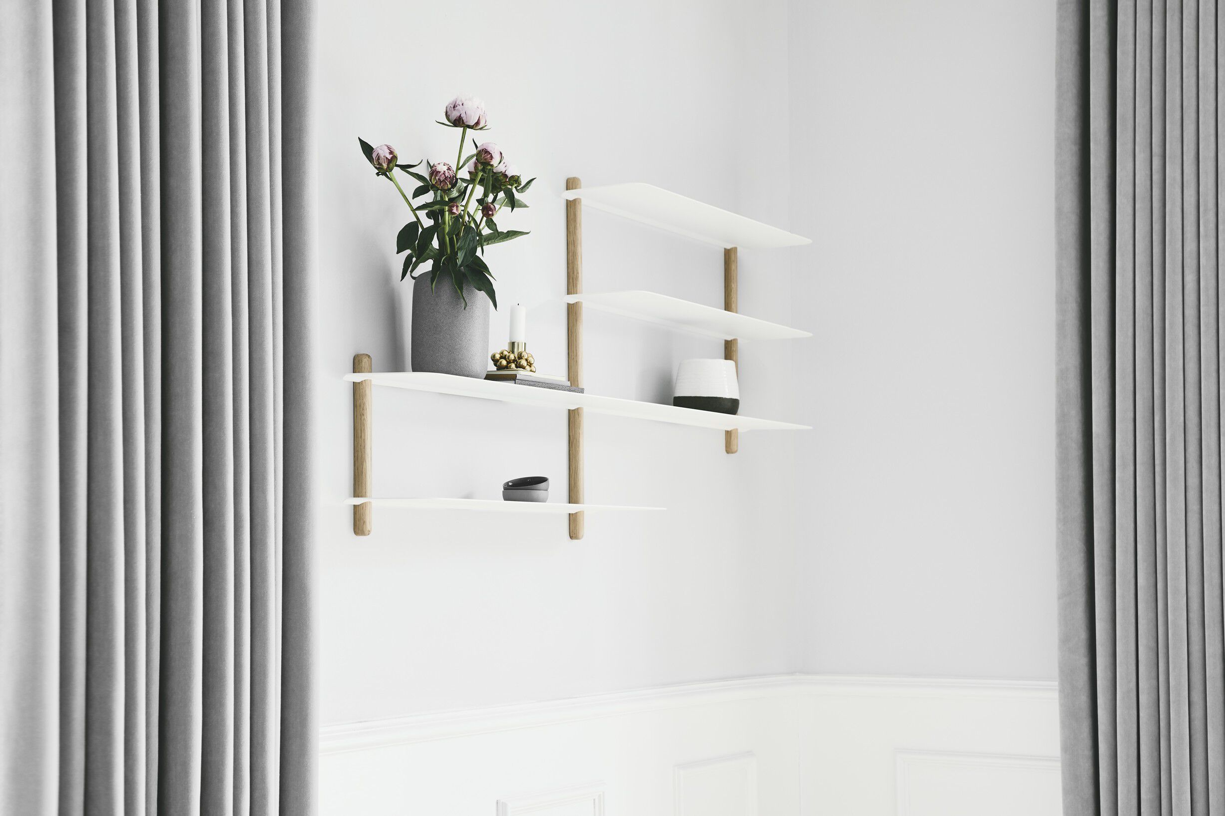 NIVO B Light Oak White
