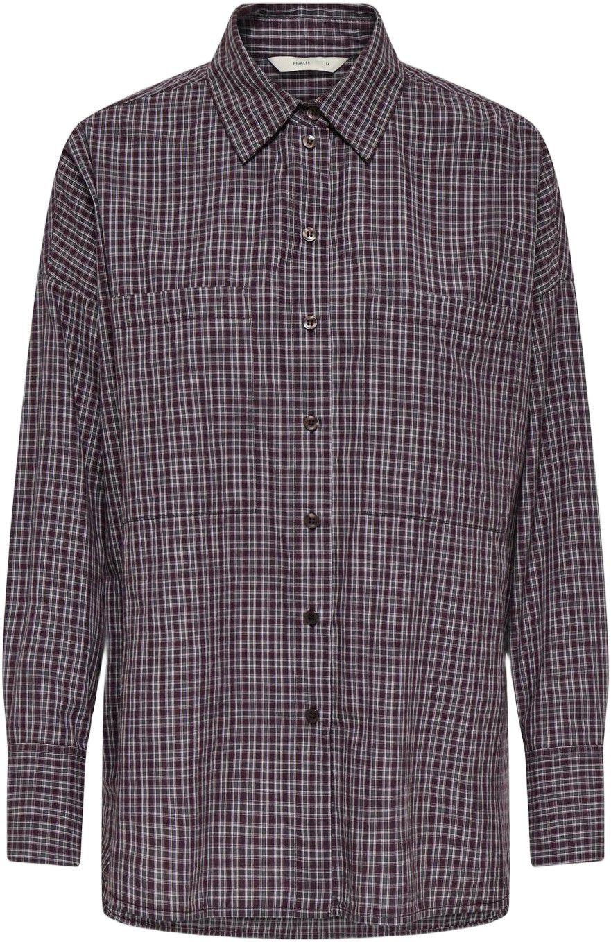 ONLFENNA L/S OVERSIZE CHECK SHIRT W
