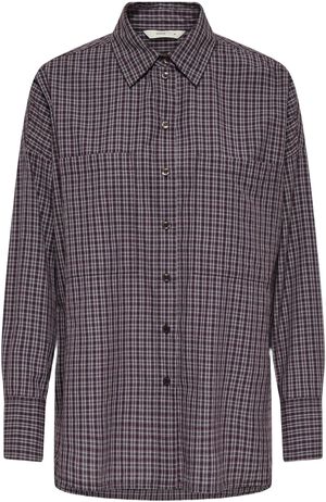 ONLFENNA L/S OVERSIZE CHECK SHIRT W