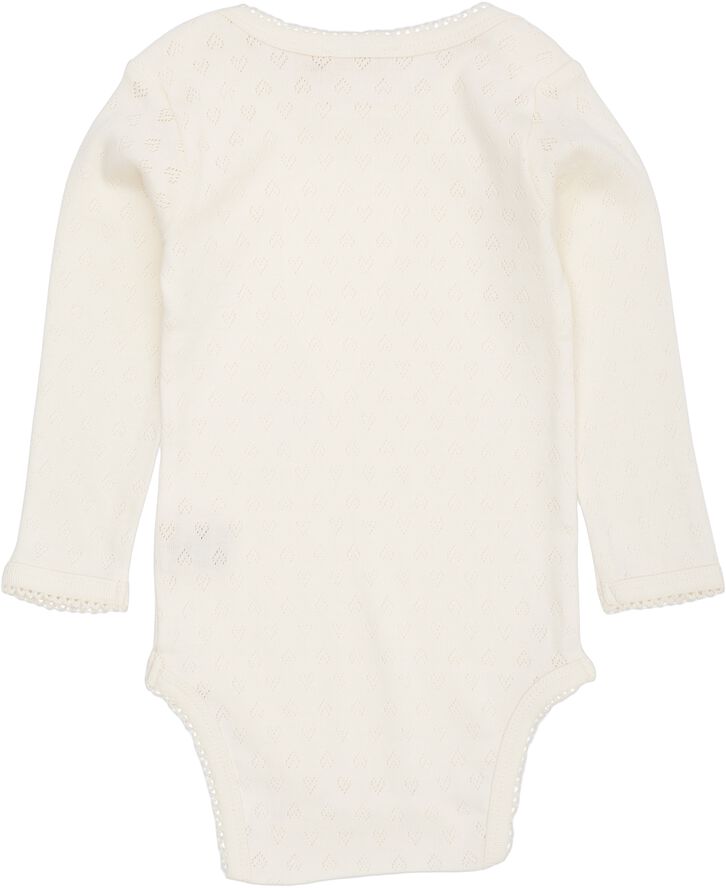 POINTELLE HEART LAPNECK BODY LS