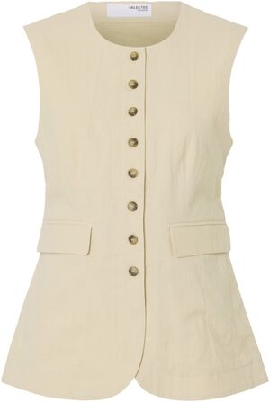 SLFILUNA SL BUTTONED POCKET VEST B