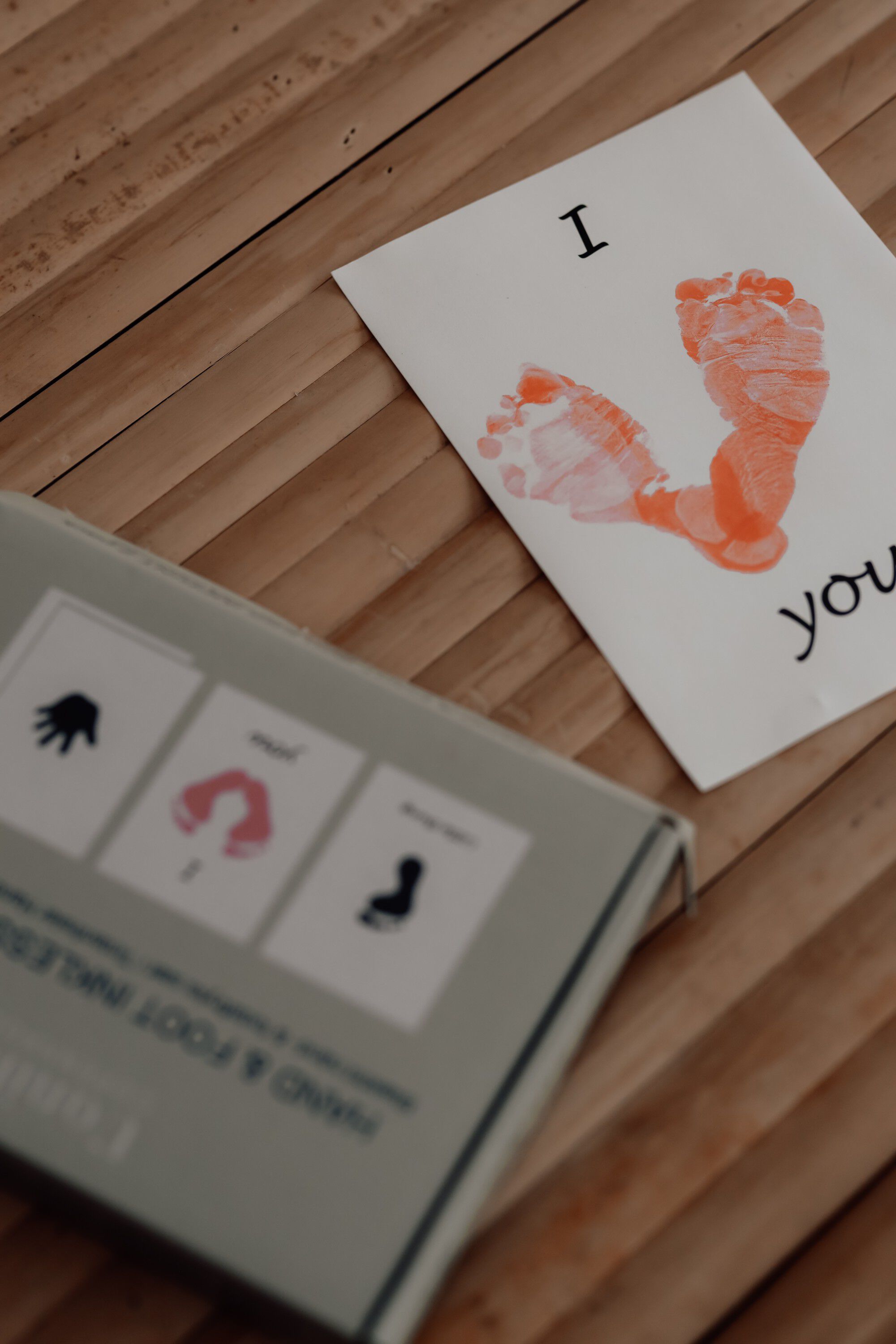 H&aring;nd og fodaftryk - Stempels&aelig;t 2-pak