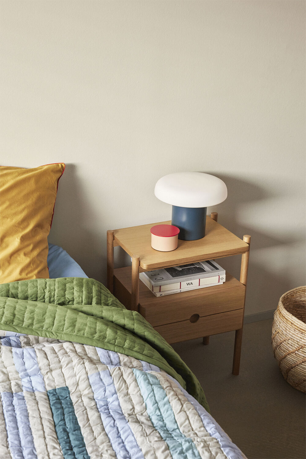 District Opbevaringskasse Small Lyser&oslash;d/R&oslash;d