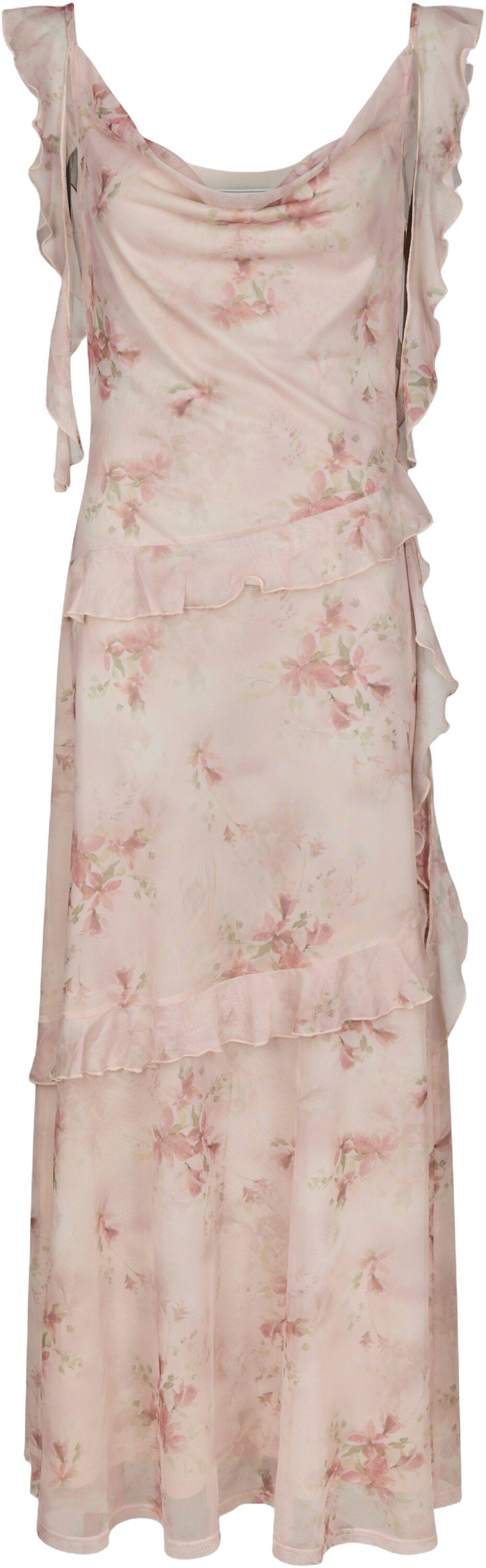 Adelle Frill Mesh Dress