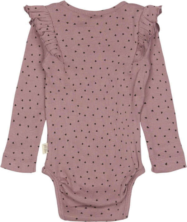Body L/S Frill Modal heart