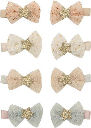 Mimi & Lula - 8 hårclips - Mini Tutu Bow Enchanted