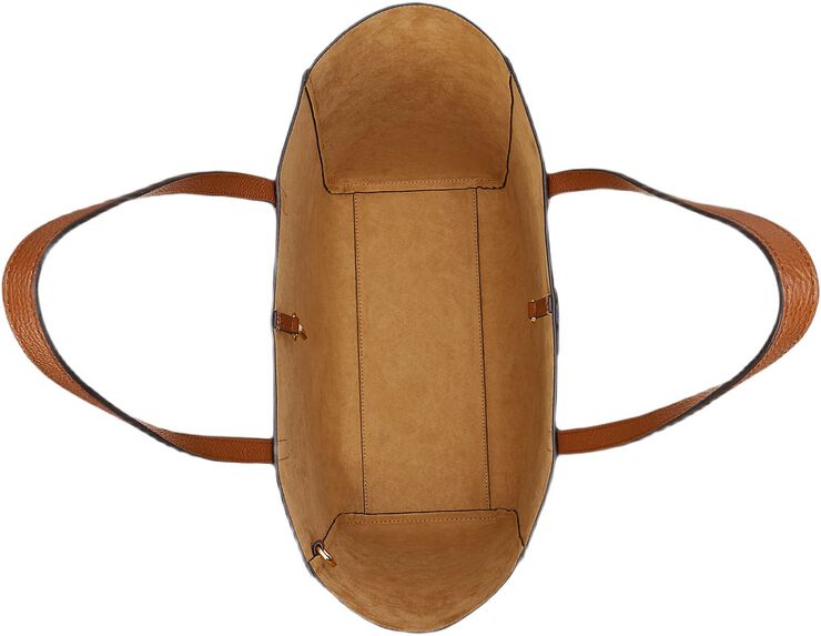 Pebbled Leather Large Cameryn Tote Bag