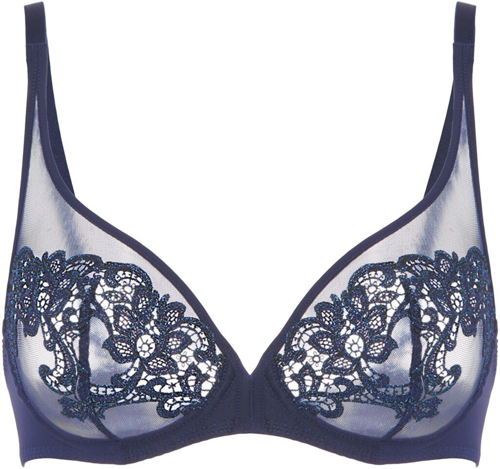 SAGA Plunging underwired bra