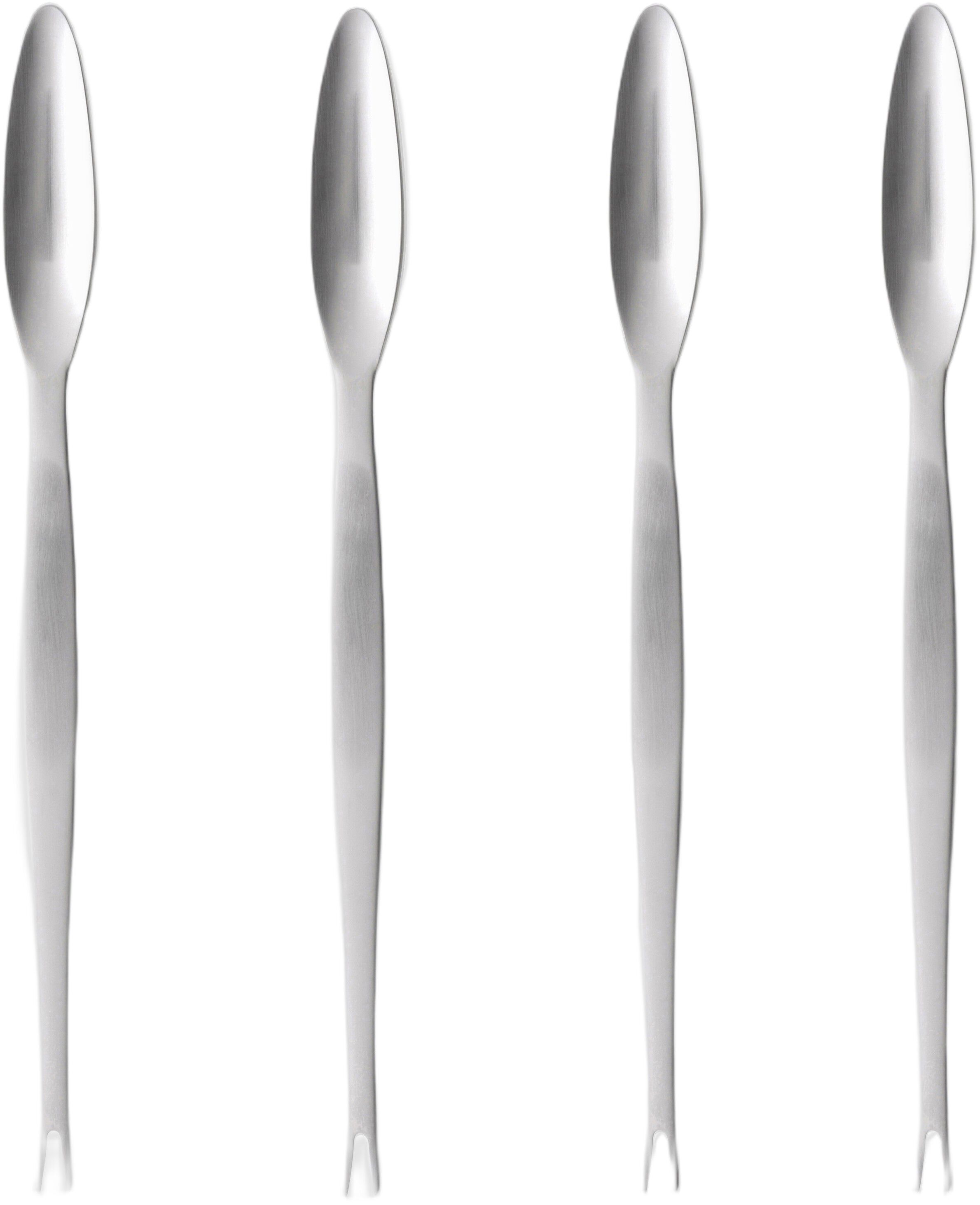 Hummergaffel Focus Steel 20,6 cm 4 stk. Mat st&aring;l
