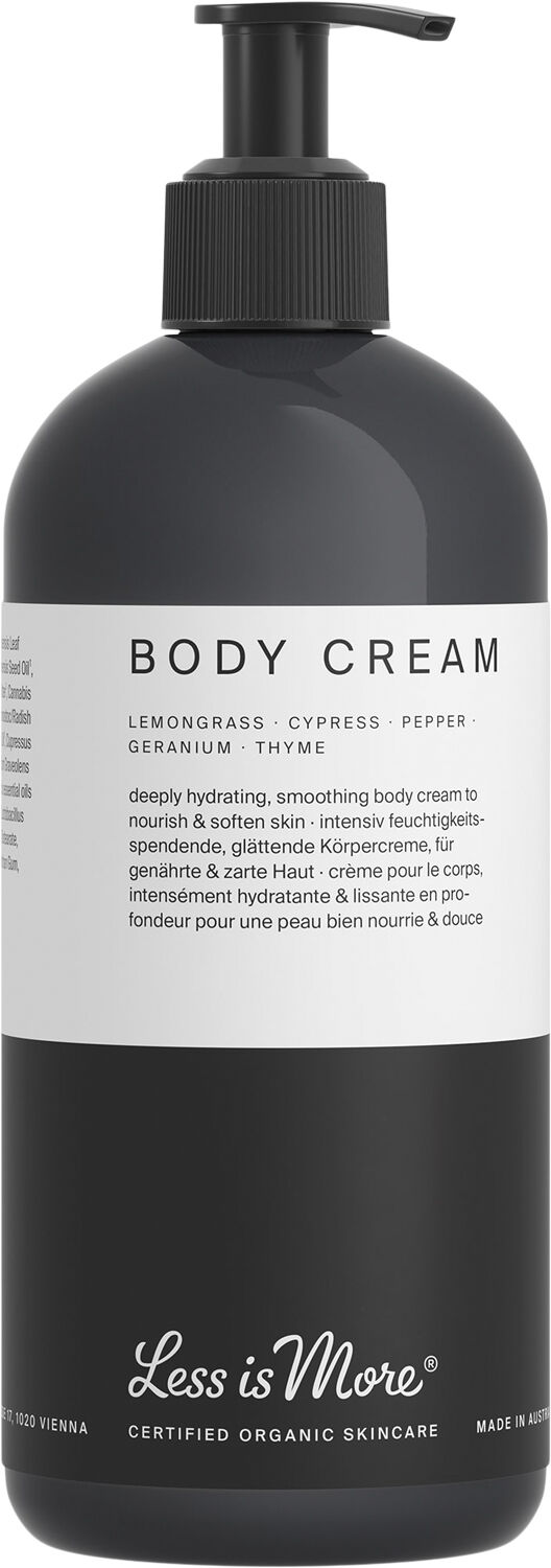 Organic Body Cream Lemongrass