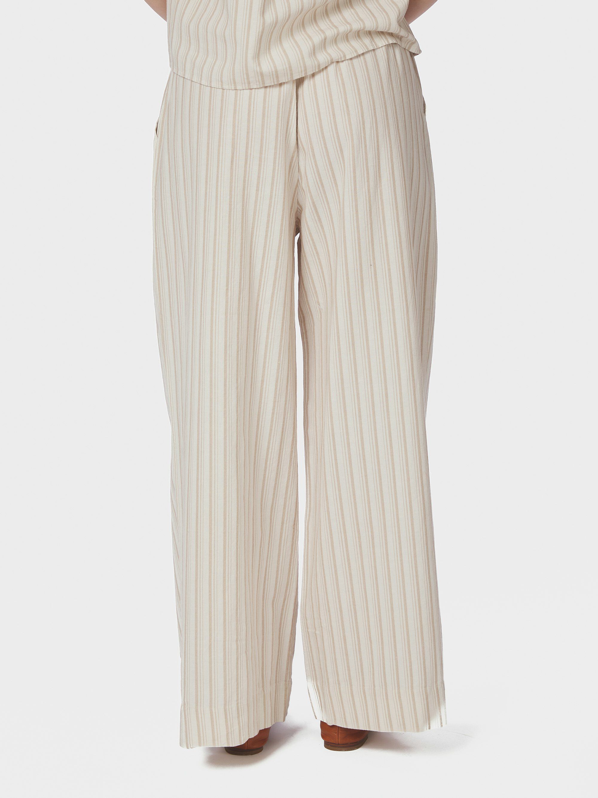 Heifa Linen Stripe Pants