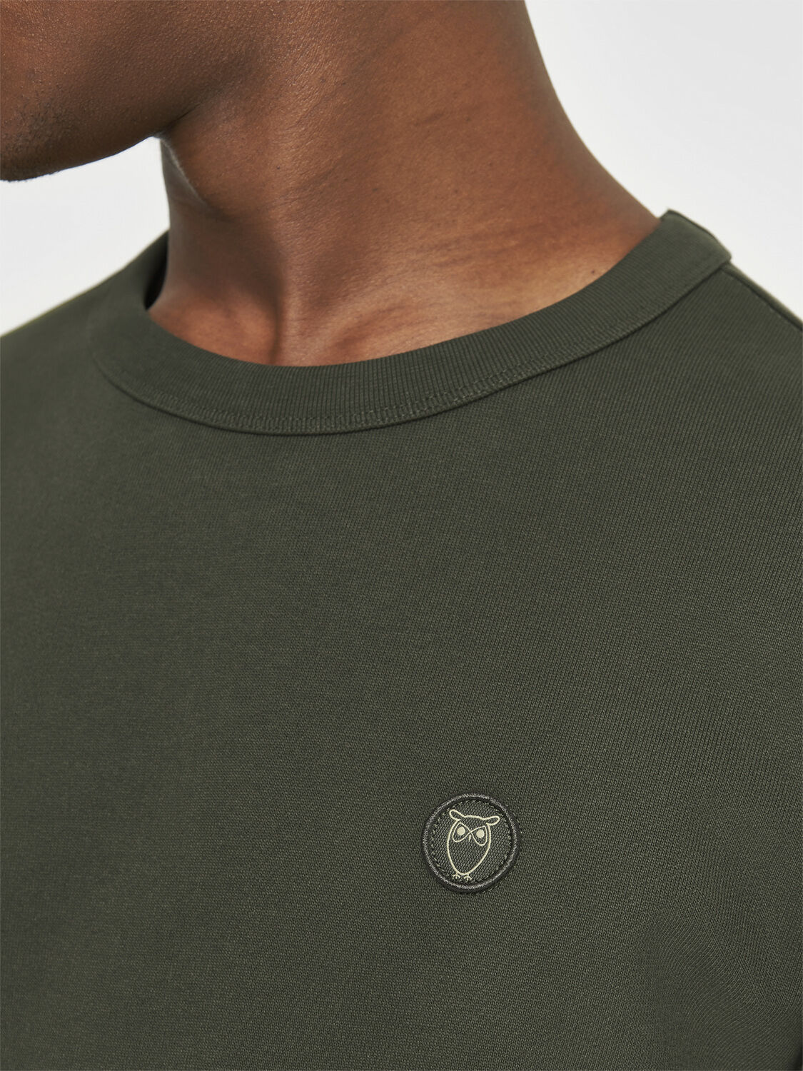 ERIK basic badge sweat - GOTS/Vegan