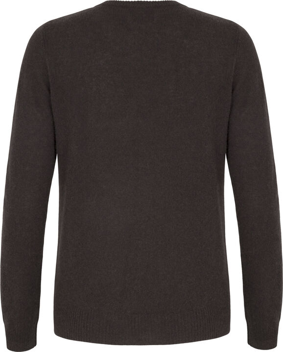 PURE CASHMERE O-NECK PULLOVER