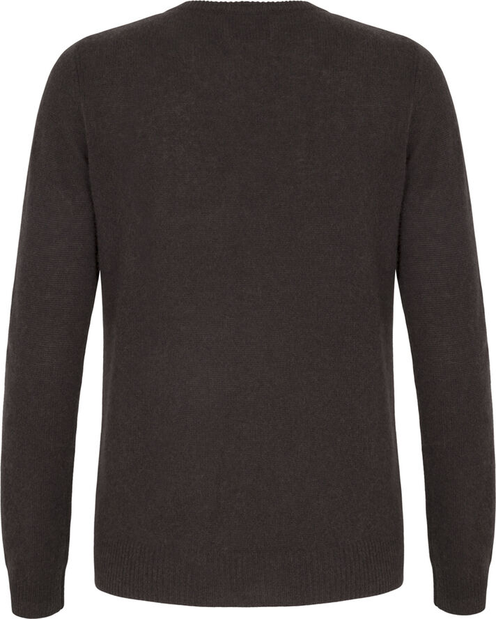PURE CASHMERE O-NECK PULLOVER
