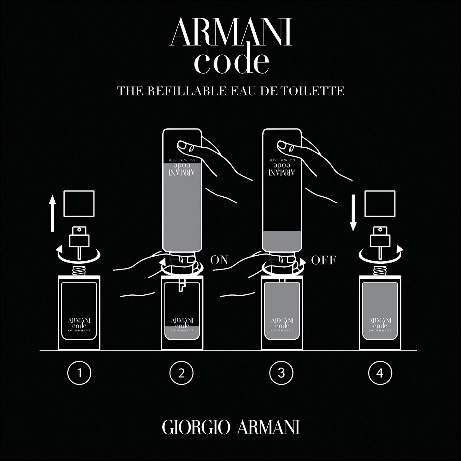 Armani Code Eau de Toilette Refill 150ml
