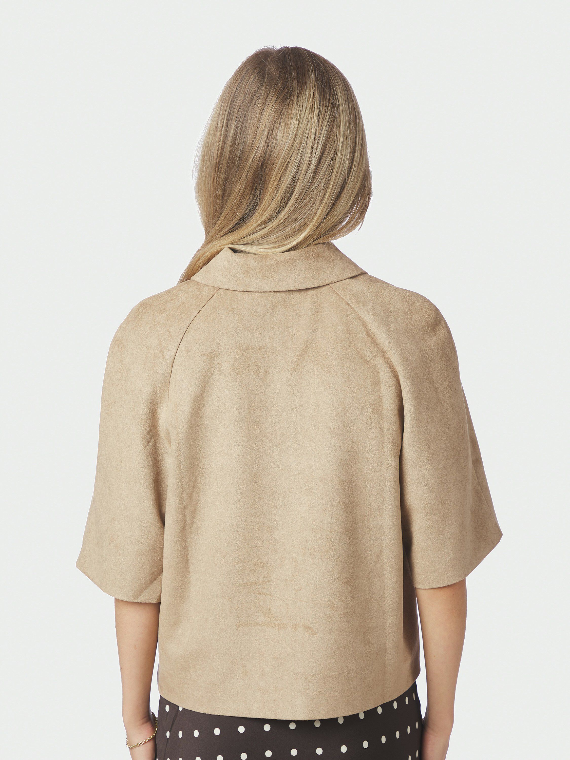 Editta Faux Suede Jacket