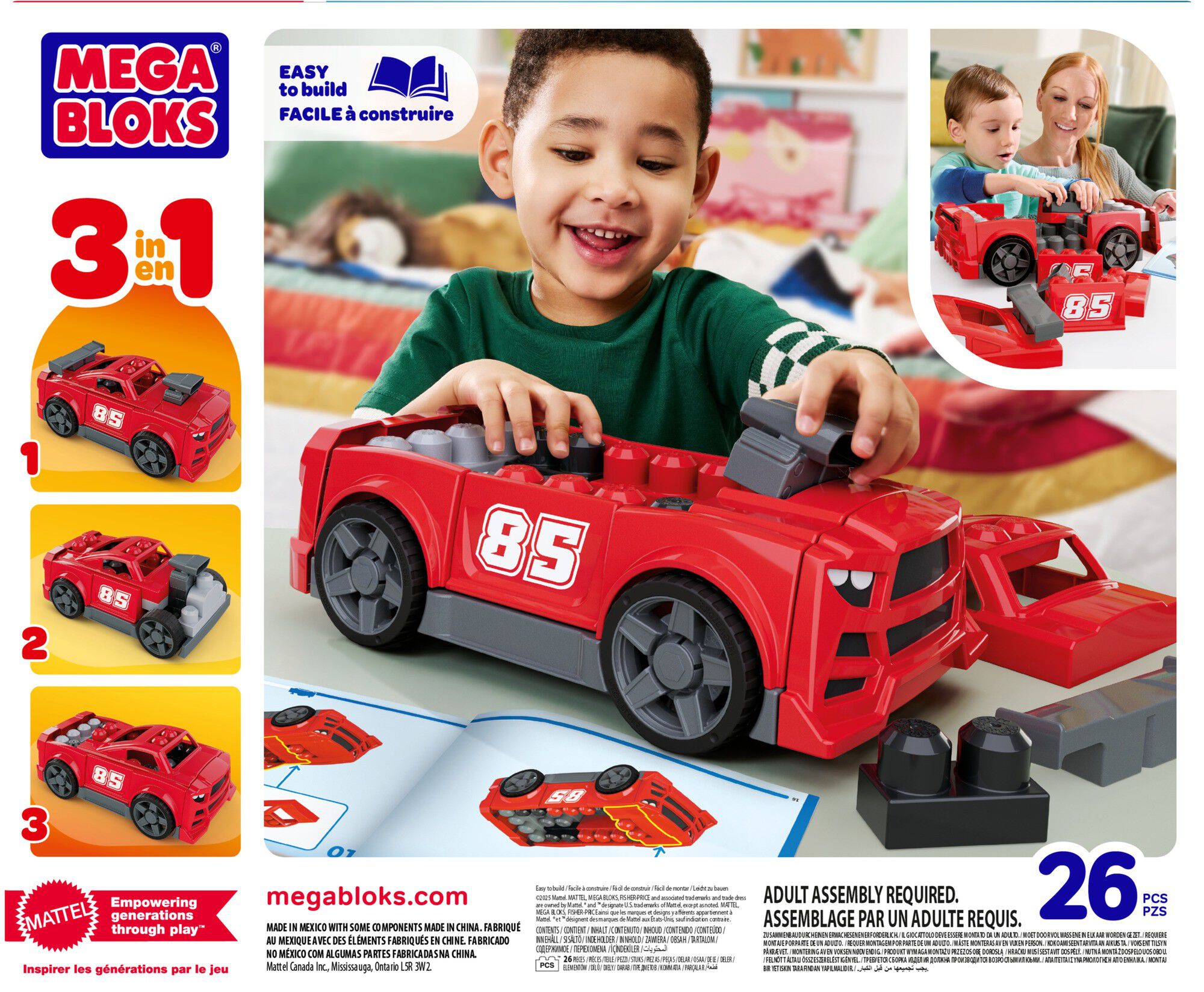 MEGA Bloks Byg & Ombyg Ra