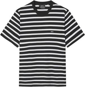 Cotton Jersey Stripe Frode Tee