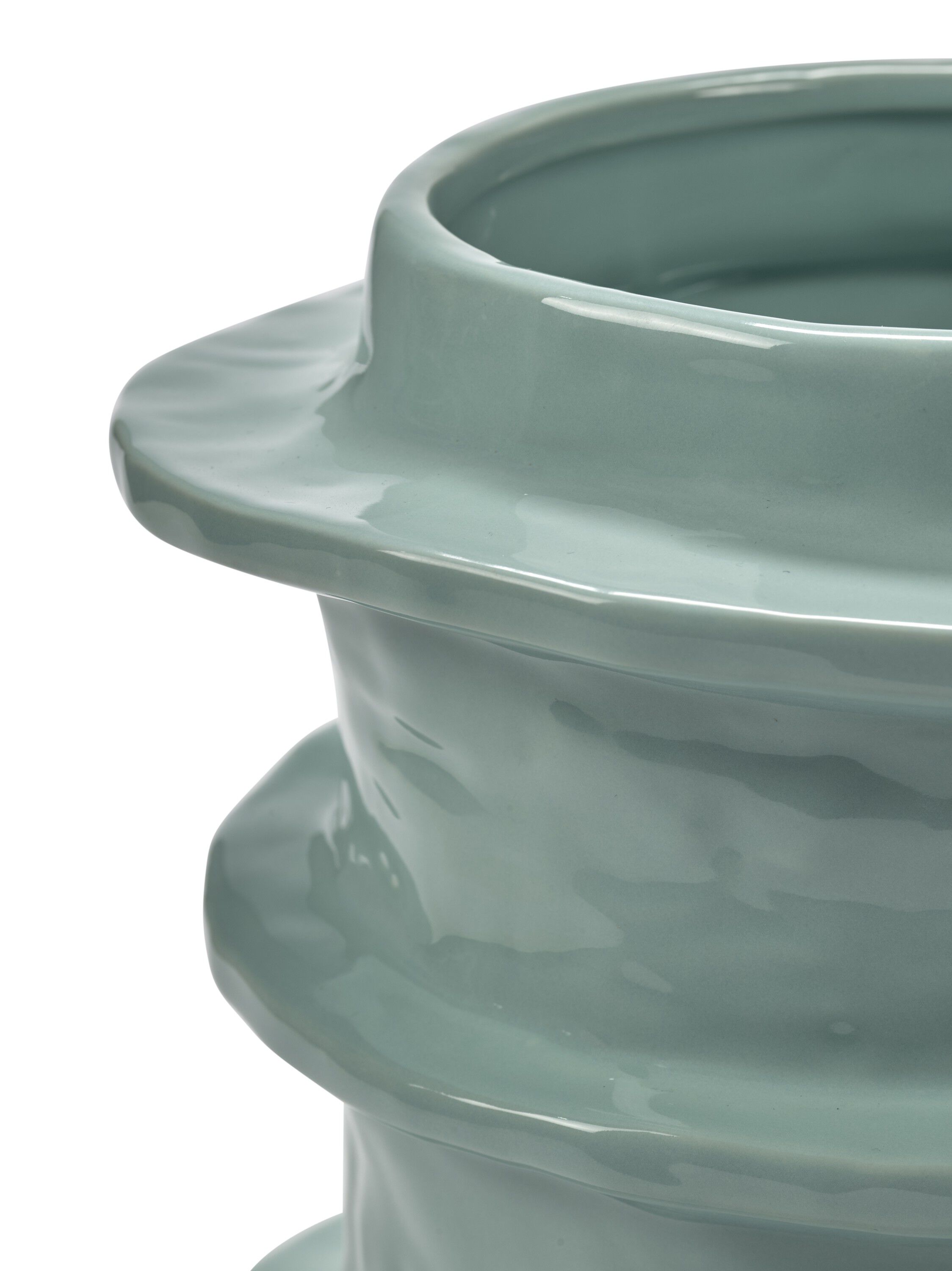 FLOWER POT 03 S LIGHT BLUE MOLLY